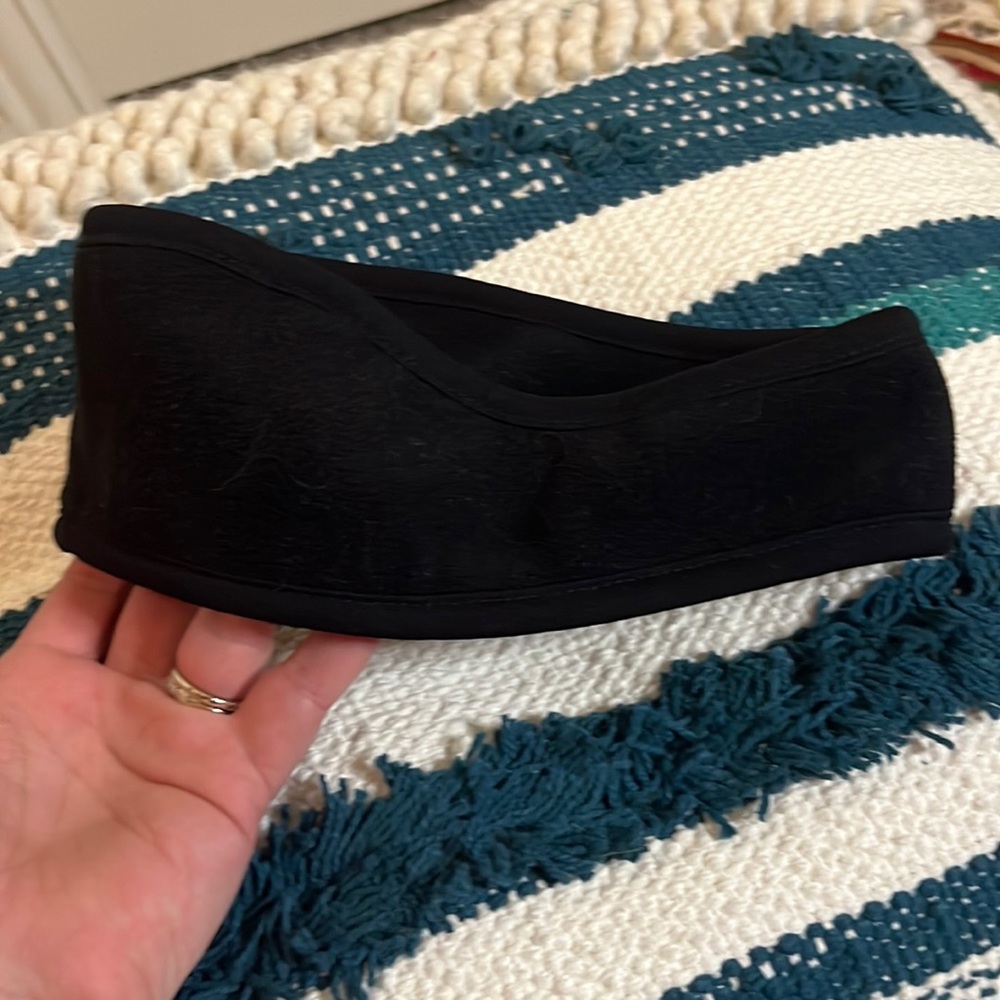 Mix & Match 3/$12 Black Fleece Ear Band - Picture 1 of 3